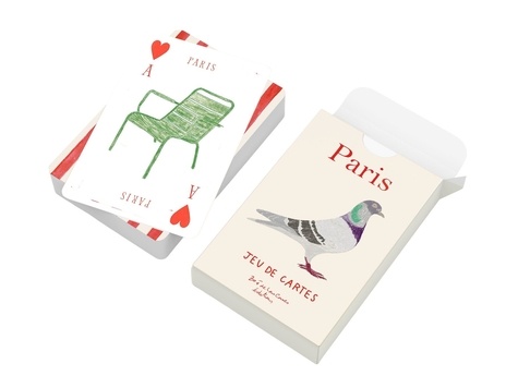 Jeu de cartes. Paris
