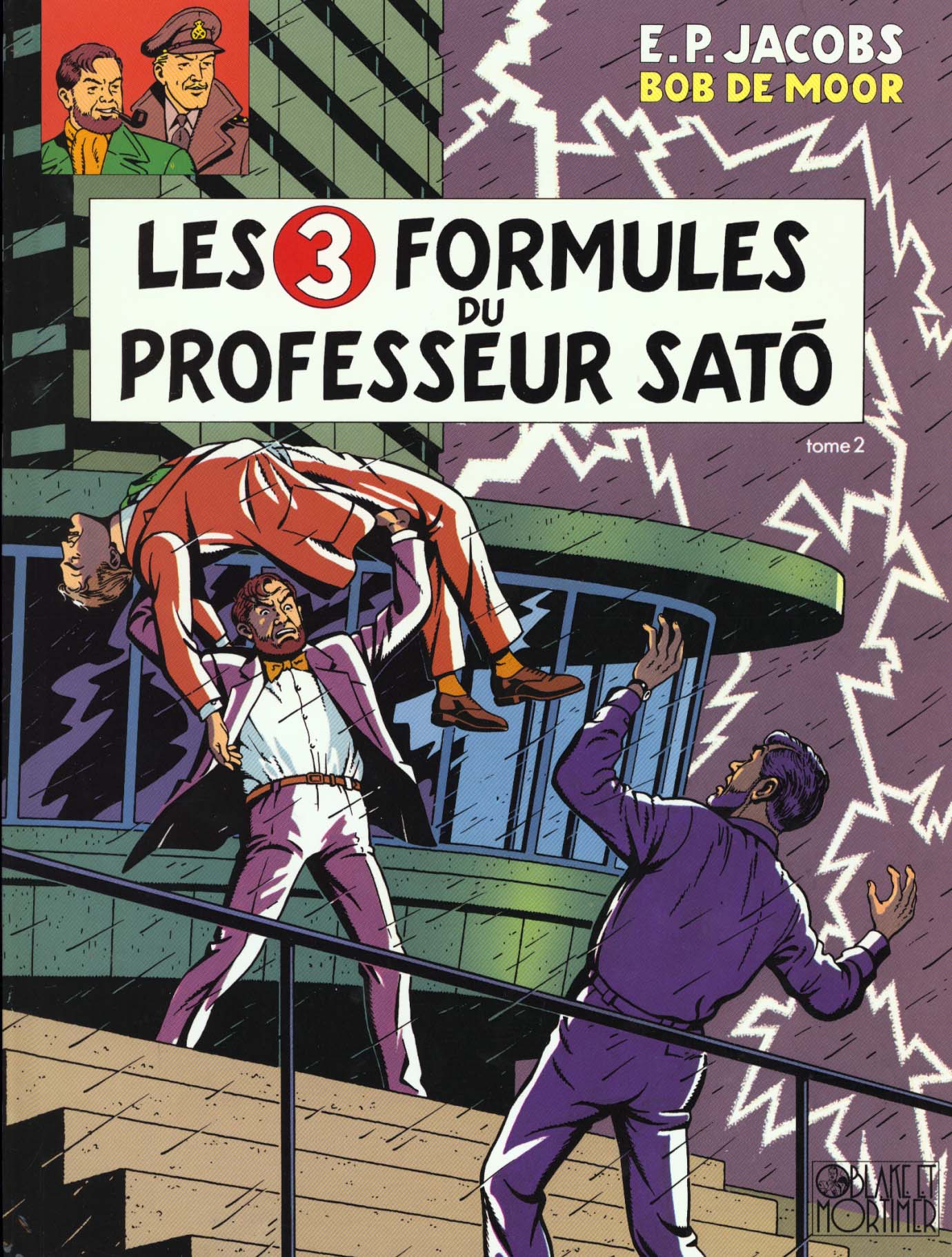 Les aventures de Blake et Mortimer Tome 12 : Les 3 formules du professeur Sato. Tome 2, Mortimer con