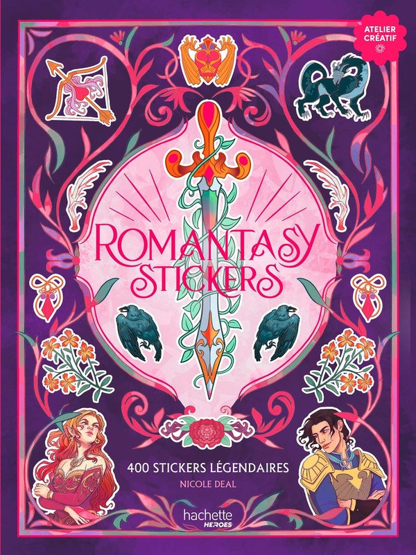 Romantasy stickers. 400 stickers légendaires