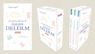 Coffret Les petites phrases de Philippe Delerm. Ma grand-mère avait les mêmes ; Je vais passer pour
