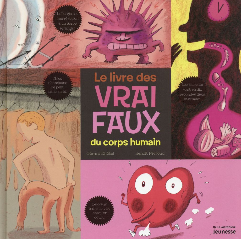 Le livre des vrai/faux du corps humain