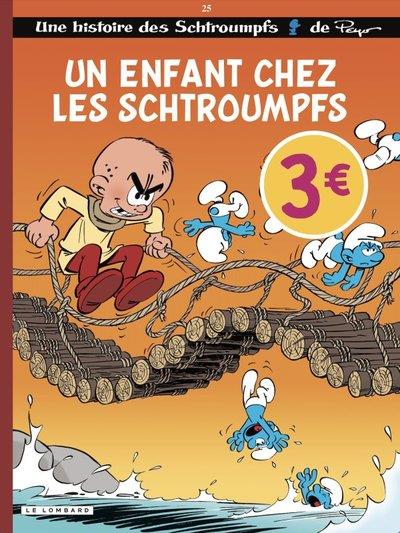Une histoire des Schtroumpfs Tome 25 : Un enfant chez les Schtroumpfs