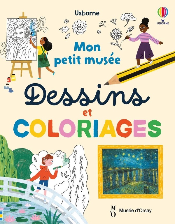Mon petit musée. Dessins et coloriages