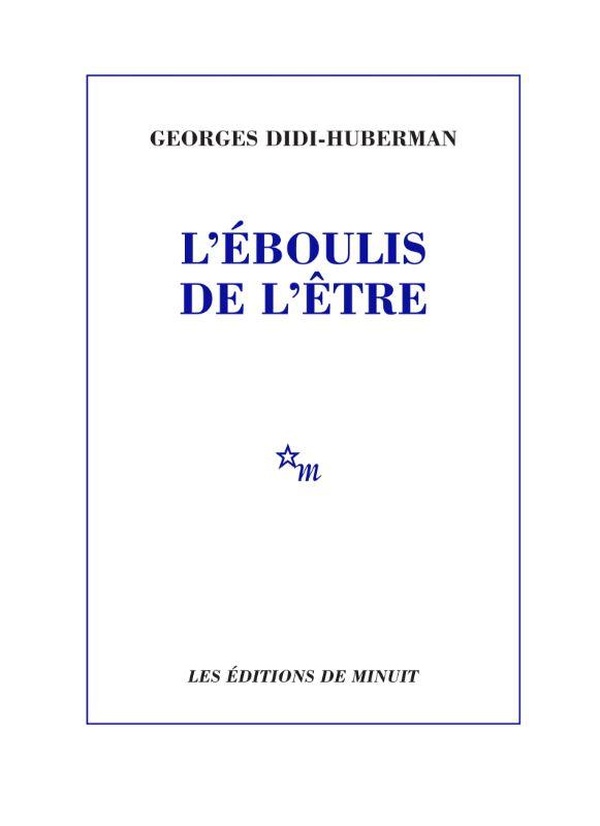 L'éboulis de l'être
