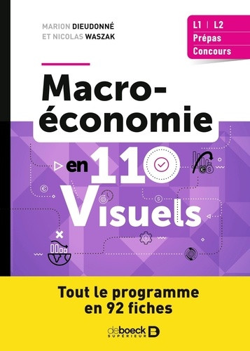 Macroéconomie en 110 visuels. Tout le programme en 92 fiches