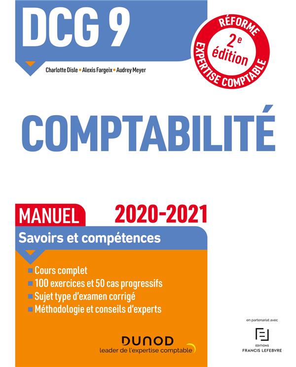 Comptabilité DCG 9. Edition 2020-2021