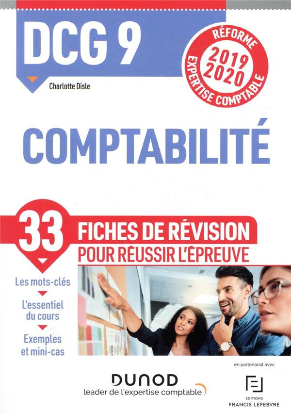 DCG 9 Comptabilité. Fiches de révision, Edition 2019-2020