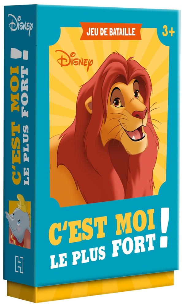 DISNEY - C'EST MOI LE PLUS FORT ! JEU DE CARTES (BATAILLE)