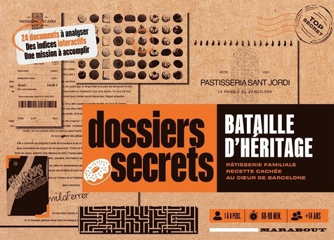 Dossiers secrets - Bataille d'héritage. Pâtisserie familiale, recette cachée, au coeur de Barcelone