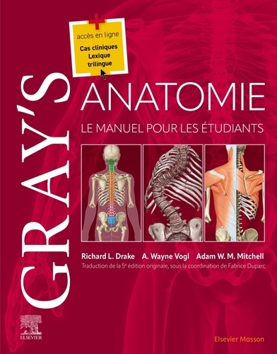 Gray's Anatomie. Le manuel pour les étudiants, 5e édition