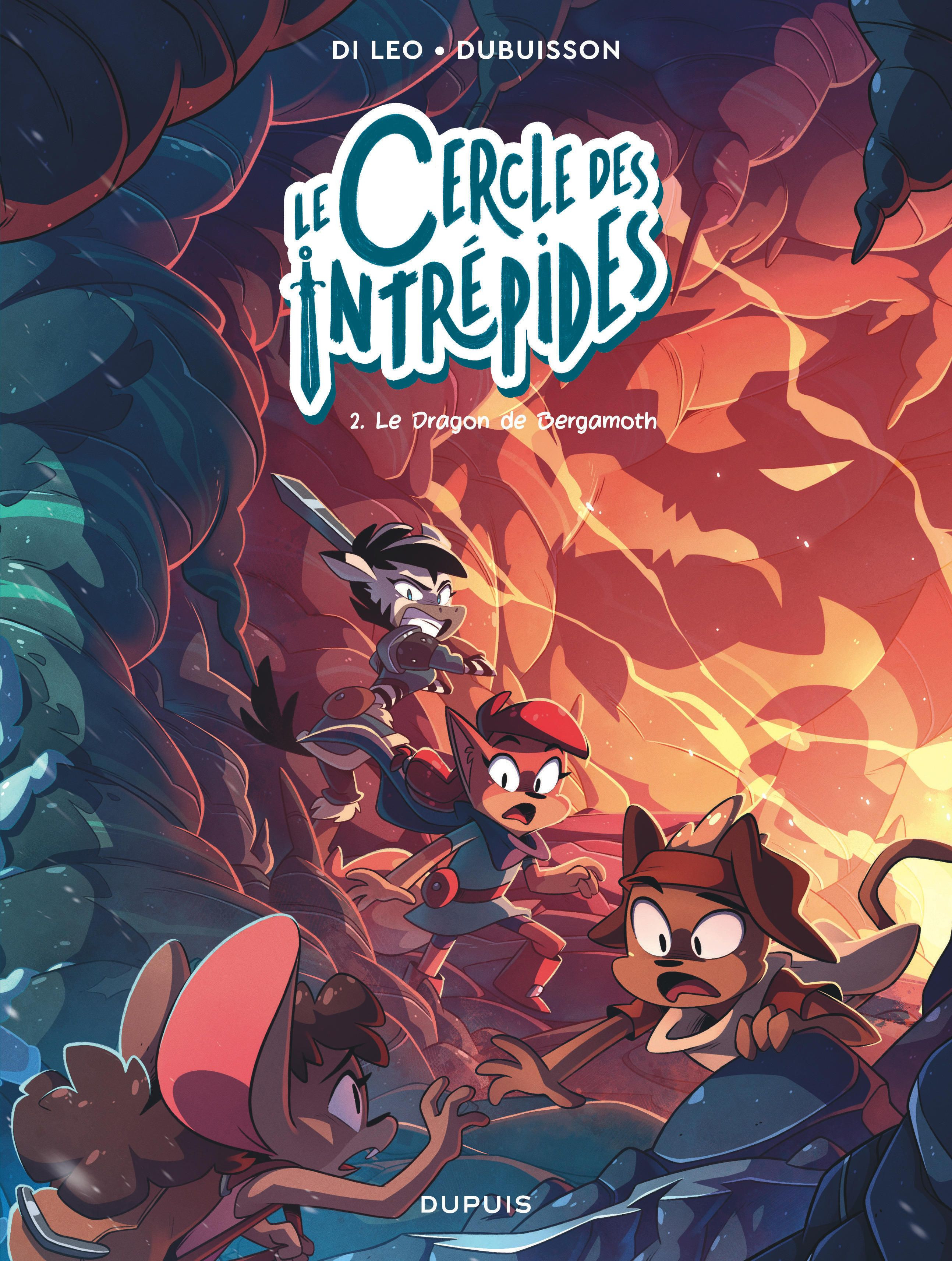 Le cercle des intrépides Tome 2 : Le dragon de Bergamoth
