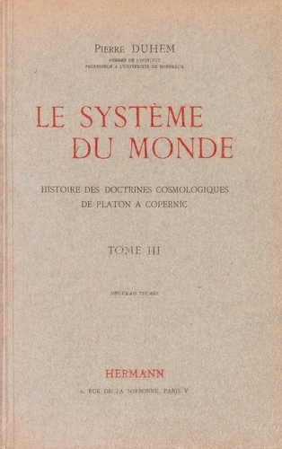 Le système du Monde. Tome 3
