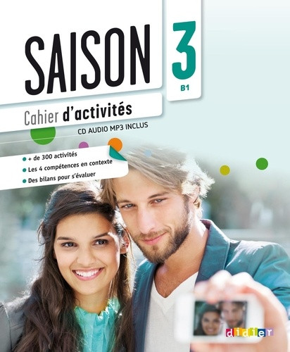 Saison 3 - Niv. B1 - Cahier CD MP3