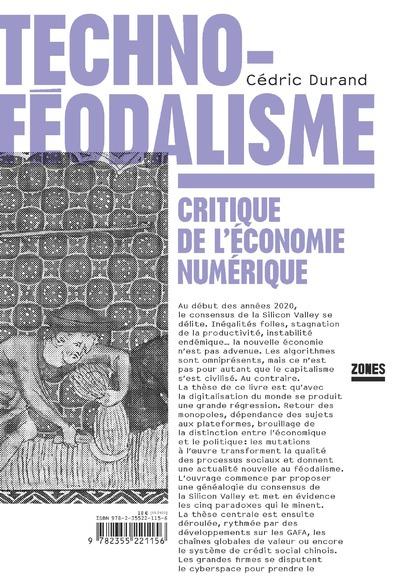 Techno-féodalisme. Critique de l'économie numérique