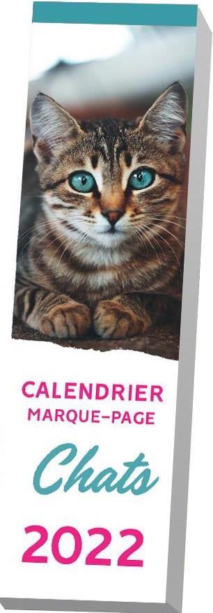 Calendrier marque-page Chats. Edition 2022