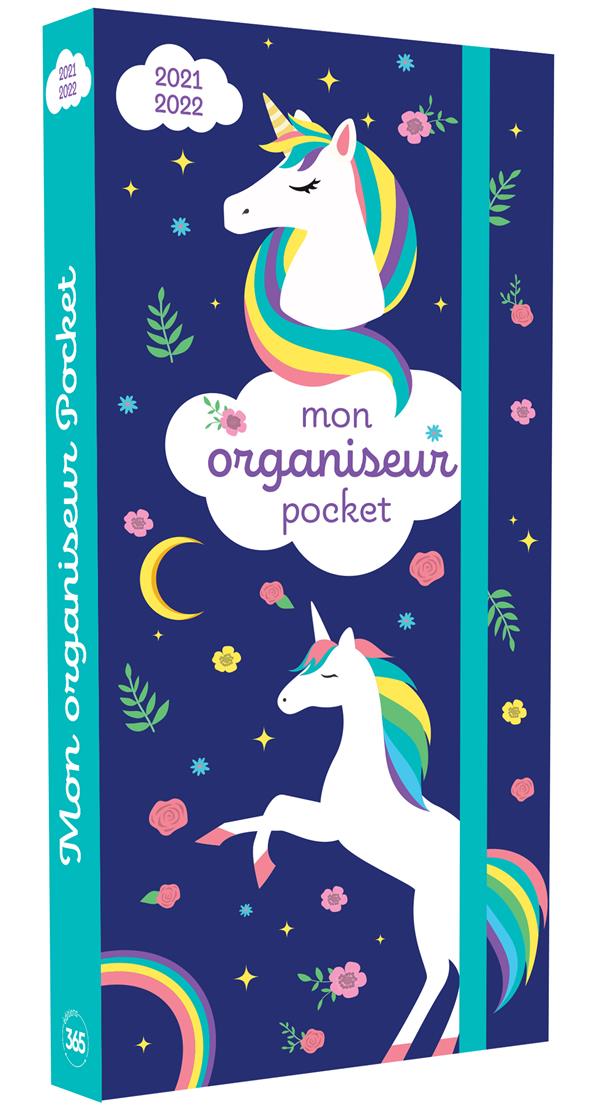 Mon organiseur de poche Licornes. Edition 2021-2022