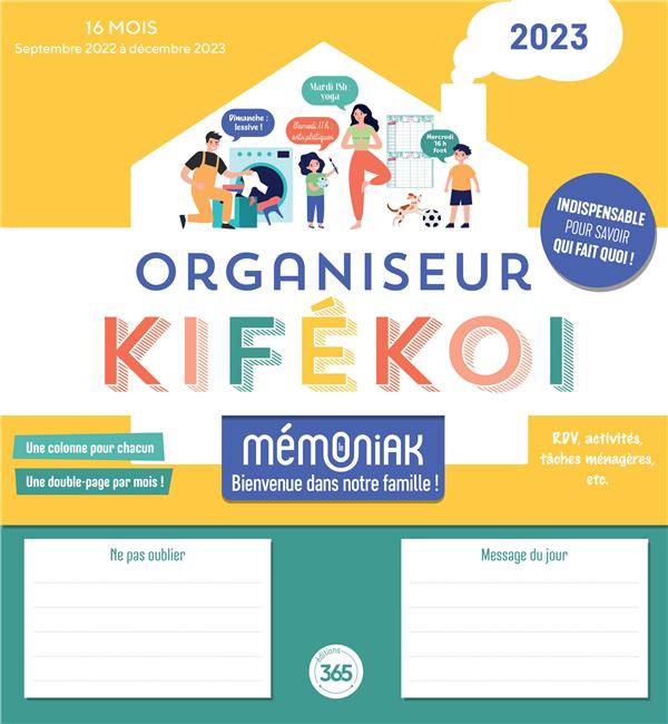 Organiseur Kifékoi. Edition 2023