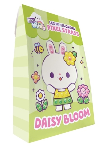 Les Minis créas' Pixels - Daisy Bloom. 7 cartes à strasser