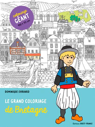 Grand coloriage de Bretagne