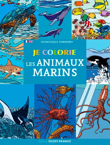 Je colorie les animaux marins