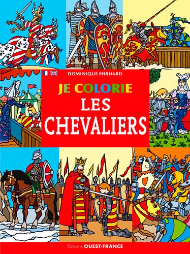 Je colorie les chevaliers. Edition bilingue français-anglais