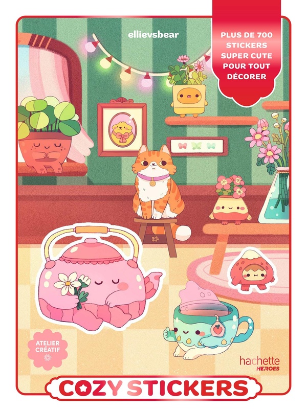 Cozy Stickers. Plus de 700 stickers super cute pour tout décorer