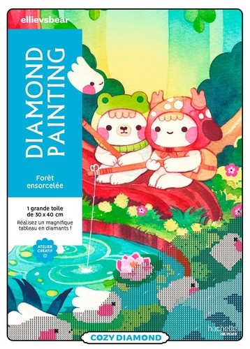 Diamond painting Forêt ensorcelée. Réalisez un magnifique tableau en diamants !