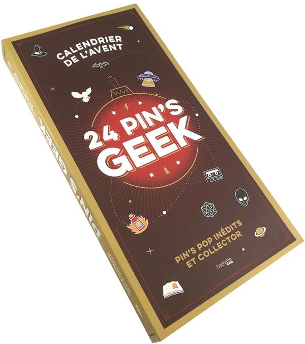 Calendrier de l'avent : 24 pin's geek. Pin's pop inédits et collector