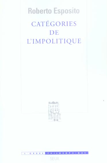 Catégories de l'impolitique