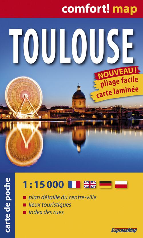 TOULOUSE 1/15.000 (COMFORT !MAP, POCHE)