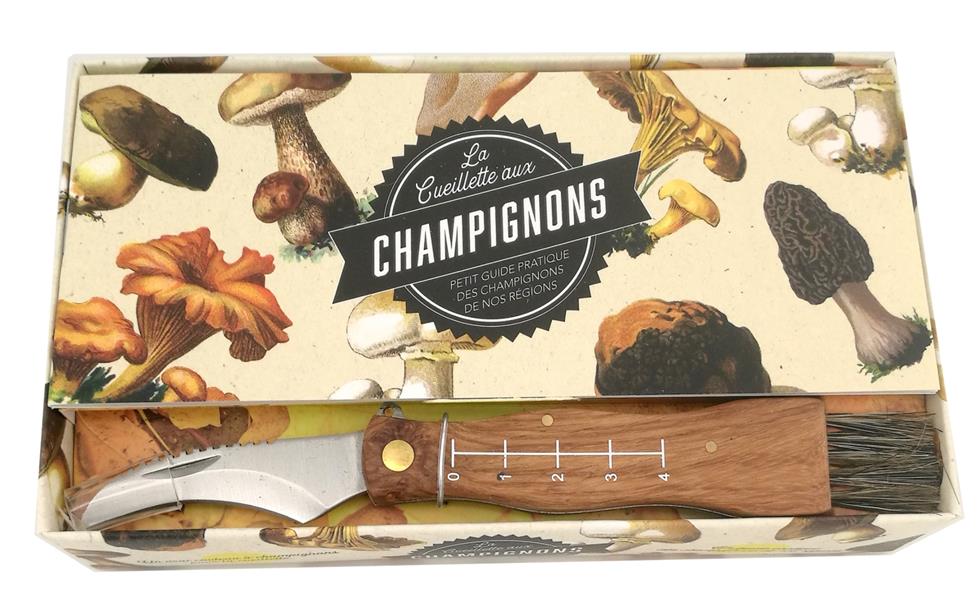 La cueillette aux champignons. Petit guide pratique des champignons de nos régions. Avec 1 couteau à
