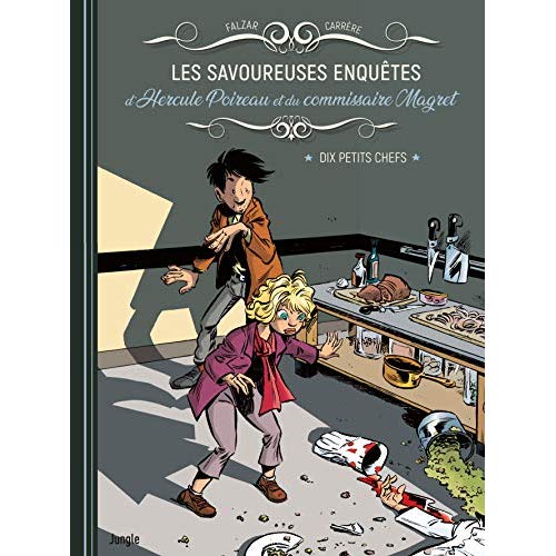 Les savoureuses enquêtes d'Hercule Poireau et du Commissaire Magret Tome 1 : Dix petits chefs