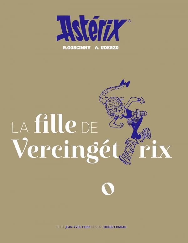 Astérix Tome 38 : La fille de Vercingétorix. Artbook. Coffret avec 5 ex-libris
