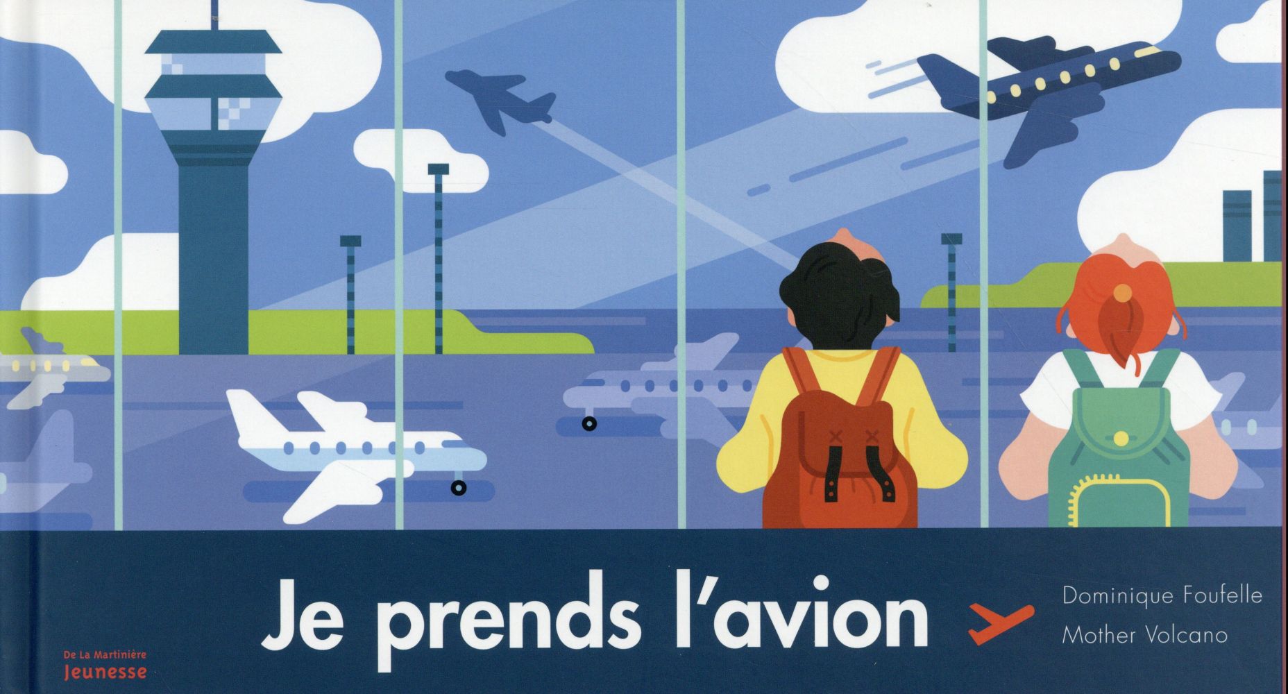 Je prends l'avion