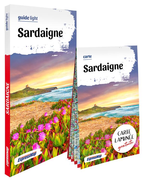 Sardaigne. Avec 1 carte laminée 1/350 000, Edition 2024