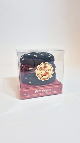 BBQ burger. Chaussettes pour des pieds à croquer !