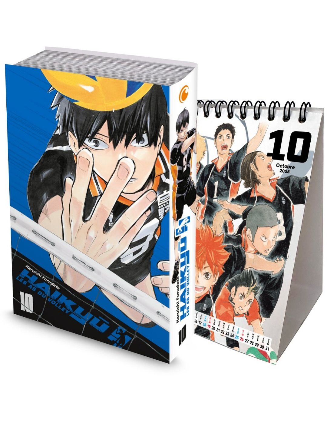 Haikyû !! Les As du volley - Smash édition Tome 10 : Avec un calendrier 2026