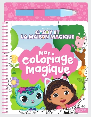 Mon coloriage magique Gabby et la maison magique. Avec un feutre à réservoir