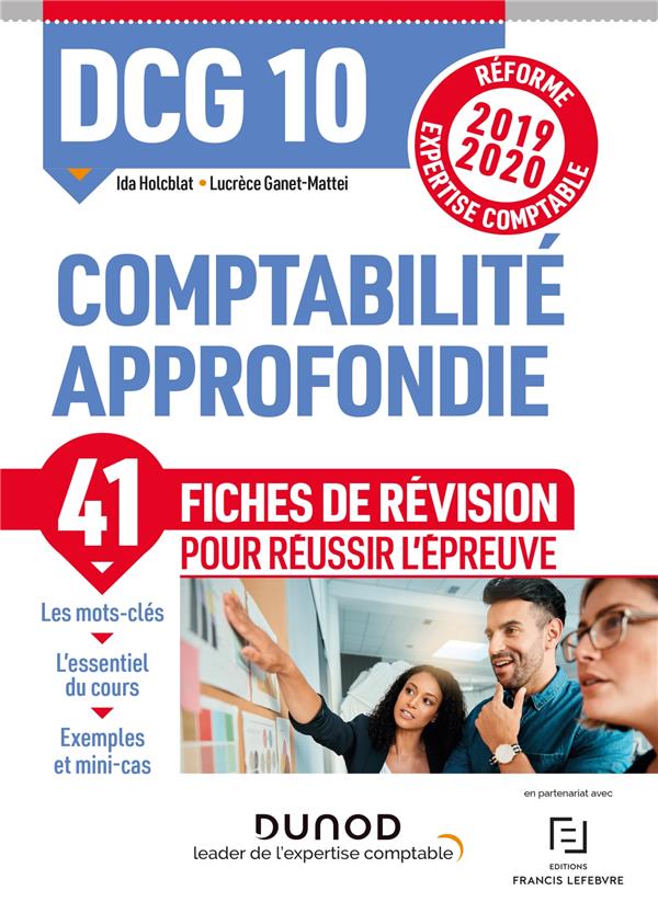 DCG 10 Comptabilité approfondie. Fiches de révision, Edition 2019-2020