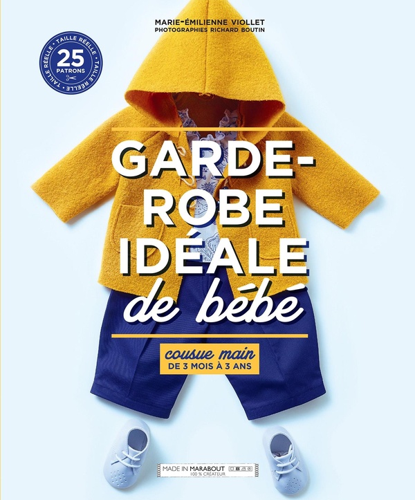 Garde-robe idéale de bébé. Cousue main de 3 mois à 3 ans