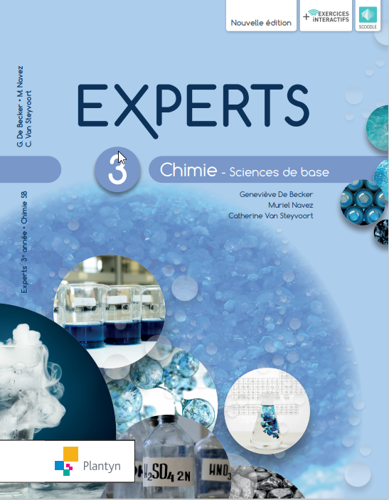 EXPERTS CHIMIE 3 SCIENCES DE BASE NOUVELLE VERSION ( SCOODLE)