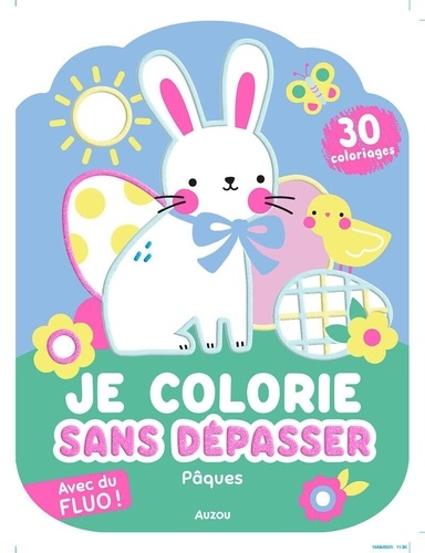 Je coloe sans dépasser Pâques. 30 coloriages