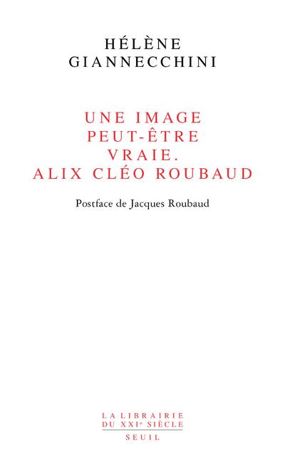Une image peut-être vraie. Alix Cléo Roubaud