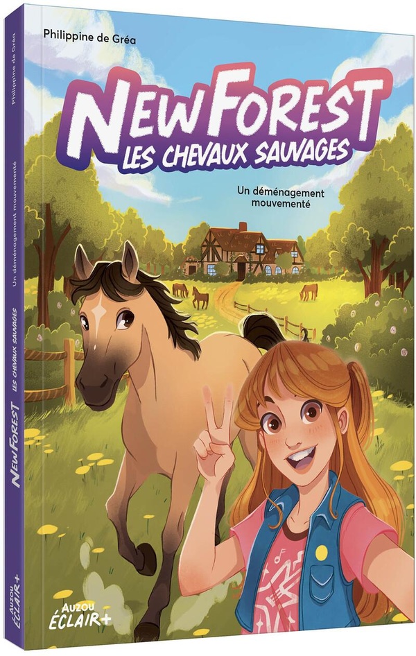 New Forest Les chevaux sauvages Tome 1 : Un déménagement mouvementé