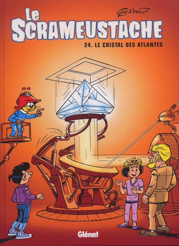 Le Scrameustache Tome 24 : Le cristal des Atlantes