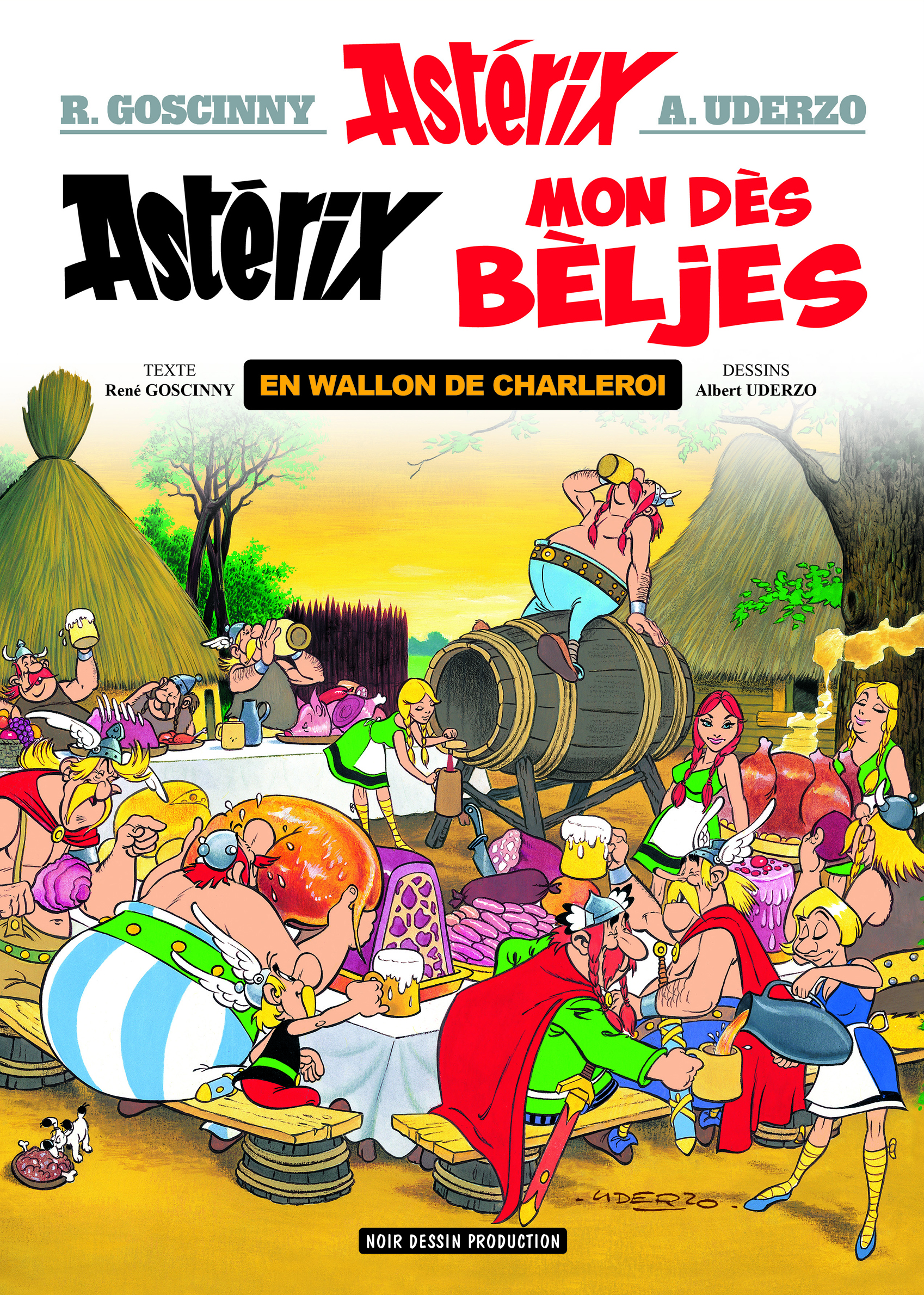 Asterix Mon dès Bèljes ("Asterix chez les Belges" en wallon de Charleroi)