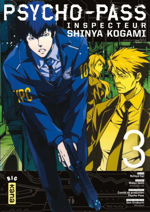 Psycho-Pass inspecteur Shinya Kôgami Tome 3