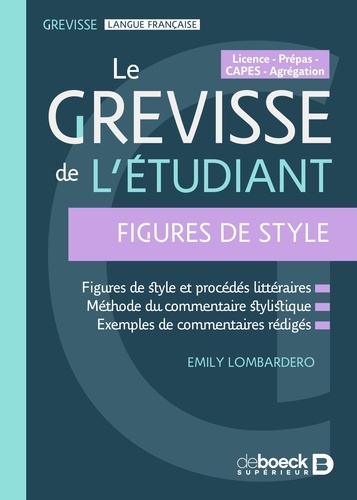 Grevisse de l'étudiant. Figures de style