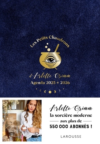 Agenda Les petits chaudrons d'Arlette Grimm. Edition 2025-2026