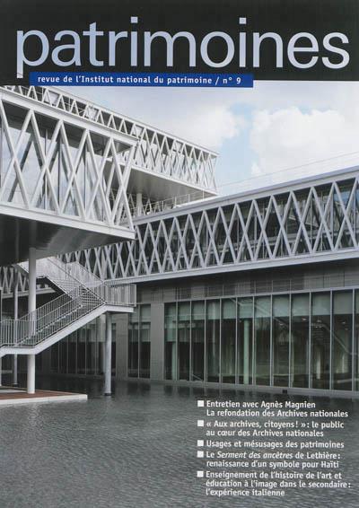 Patrimoines N° 9